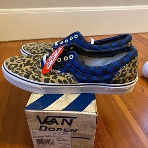 Vans Era Van Doren - Leopard Checker - size 13